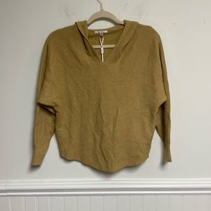 Vila Milano Women’s Hooded Long Sleeve Shirt Pale Olive Size Medium